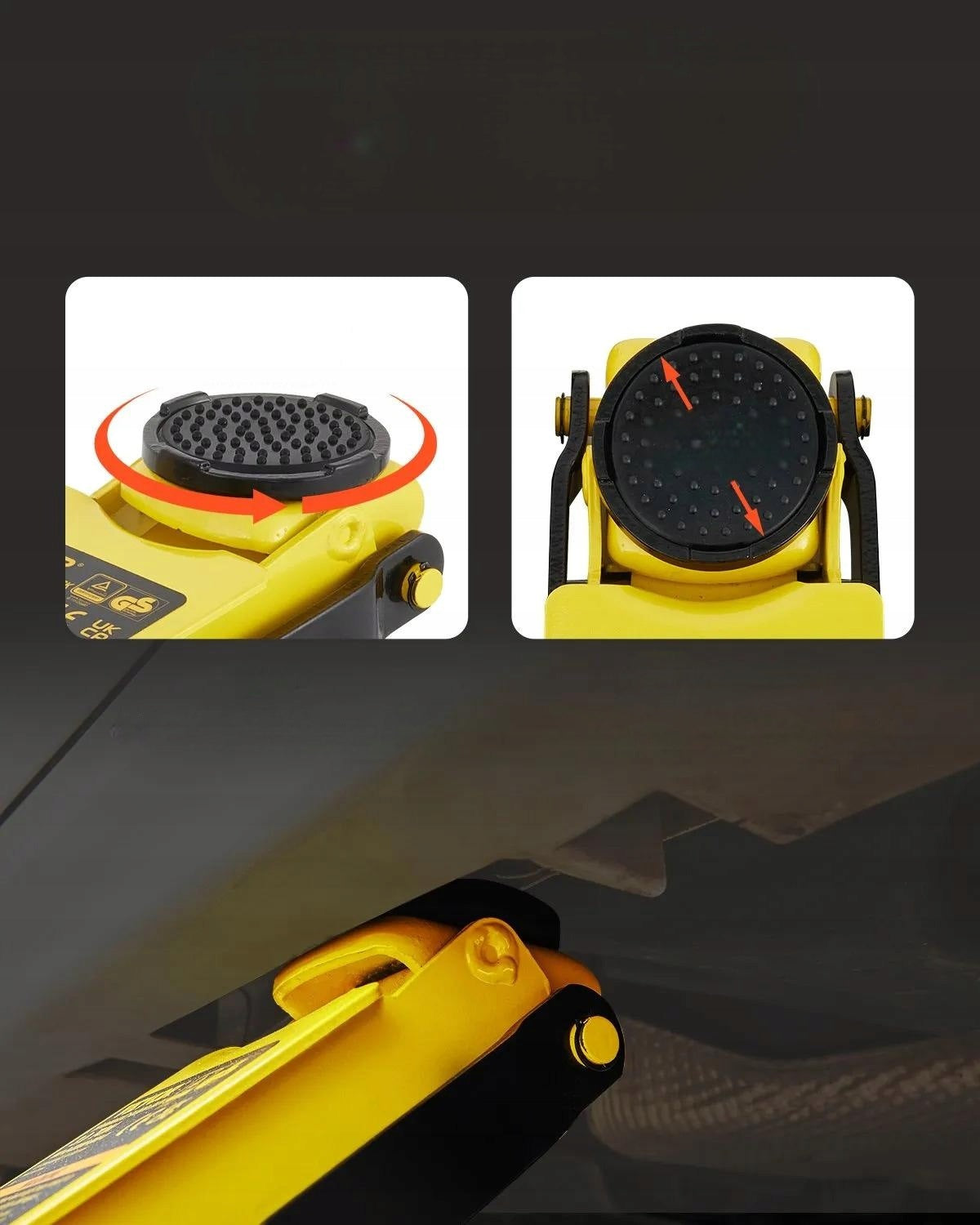 Hydraulic car lift max 3 t premium 90 - 500 mm workshop Manufacturer code 5907021476638