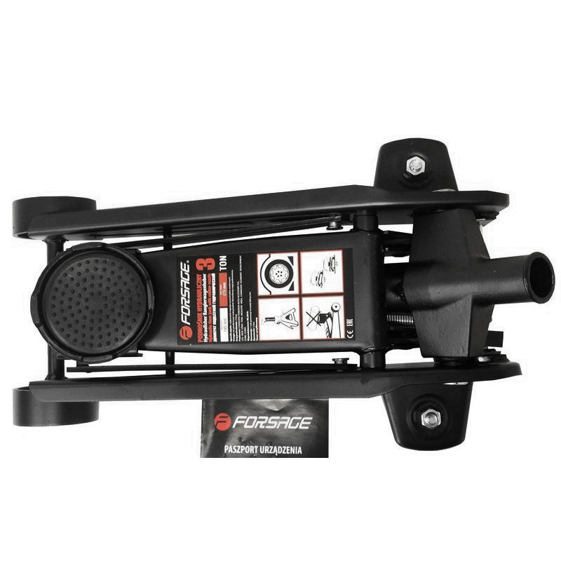 Hydraulic frog lift 3t jack+rubber Brand Forsage