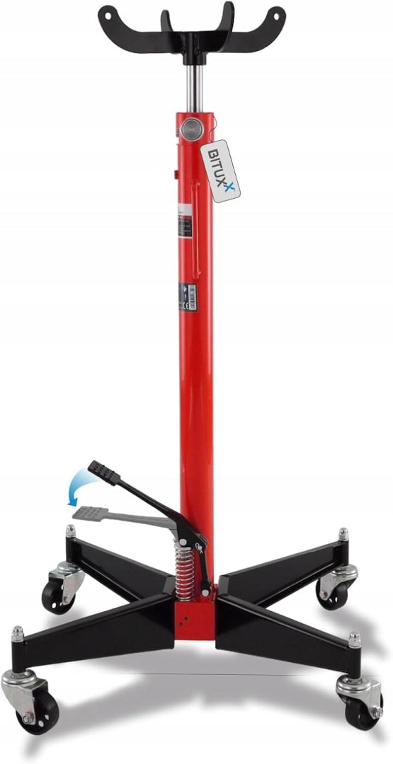 Hydraulic gearbox lifter mobile up to 500kg red Brand Bituxx