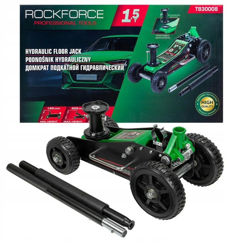 Hydraulic lift 1.5t off-road (h min 155mm, h max 525mm)