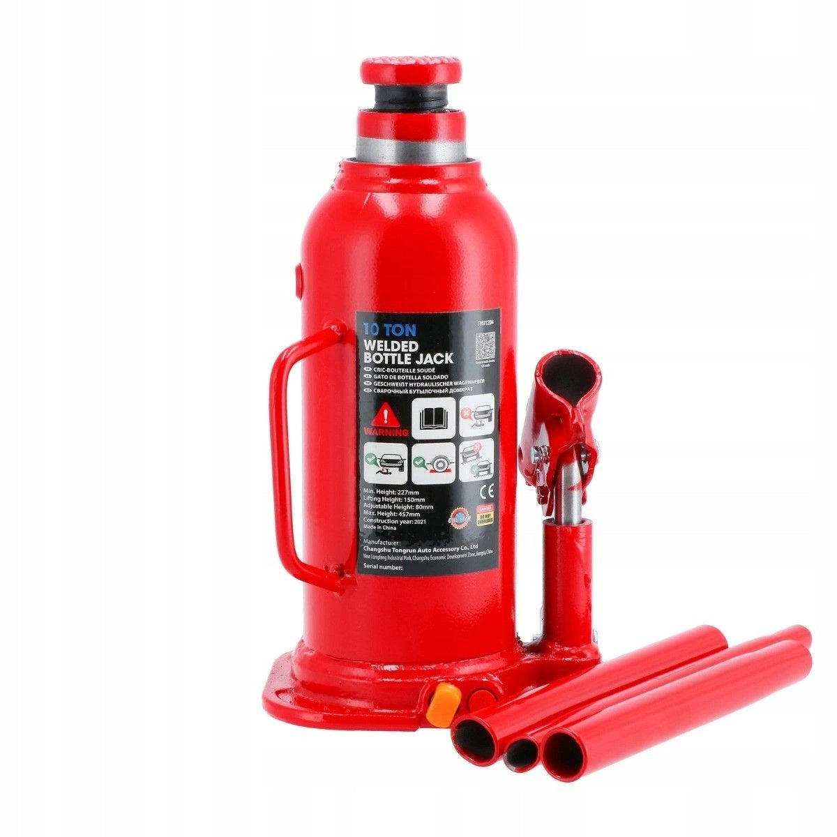 Hydraulic lift 10 t, 413 mm, 72147-1