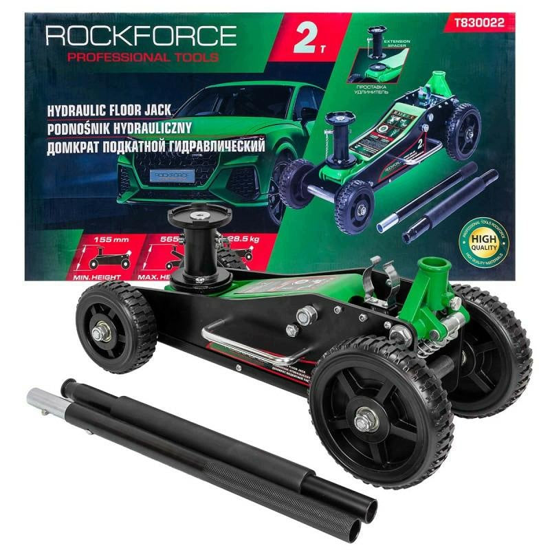 Hydraulic lift 2T off-road h min 155 mm h max 565 mm Rockforce