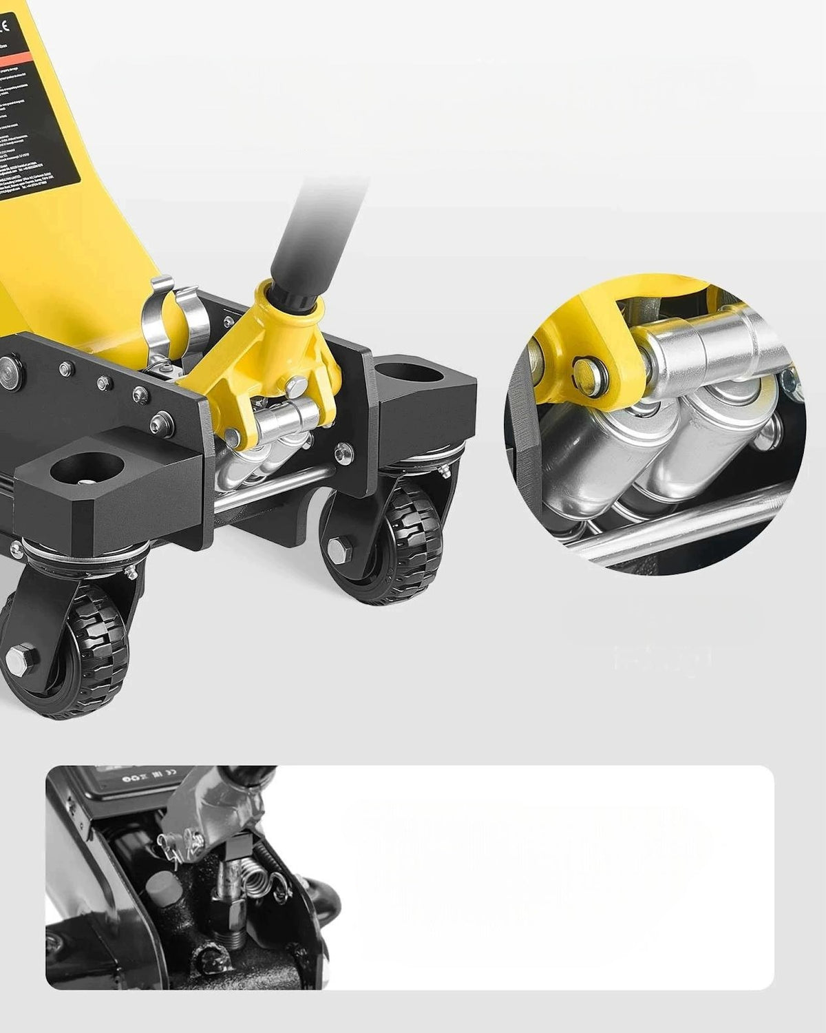 Hydraulic lift 3 t strong aluminum steel double piston pump SUV4x4 Manufacturer code 5907021477468