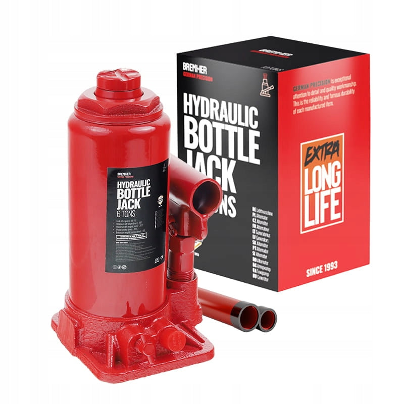 Hydraulic lift 6T 1-piston hmin=197mm, hmax=382mm Brand GMP