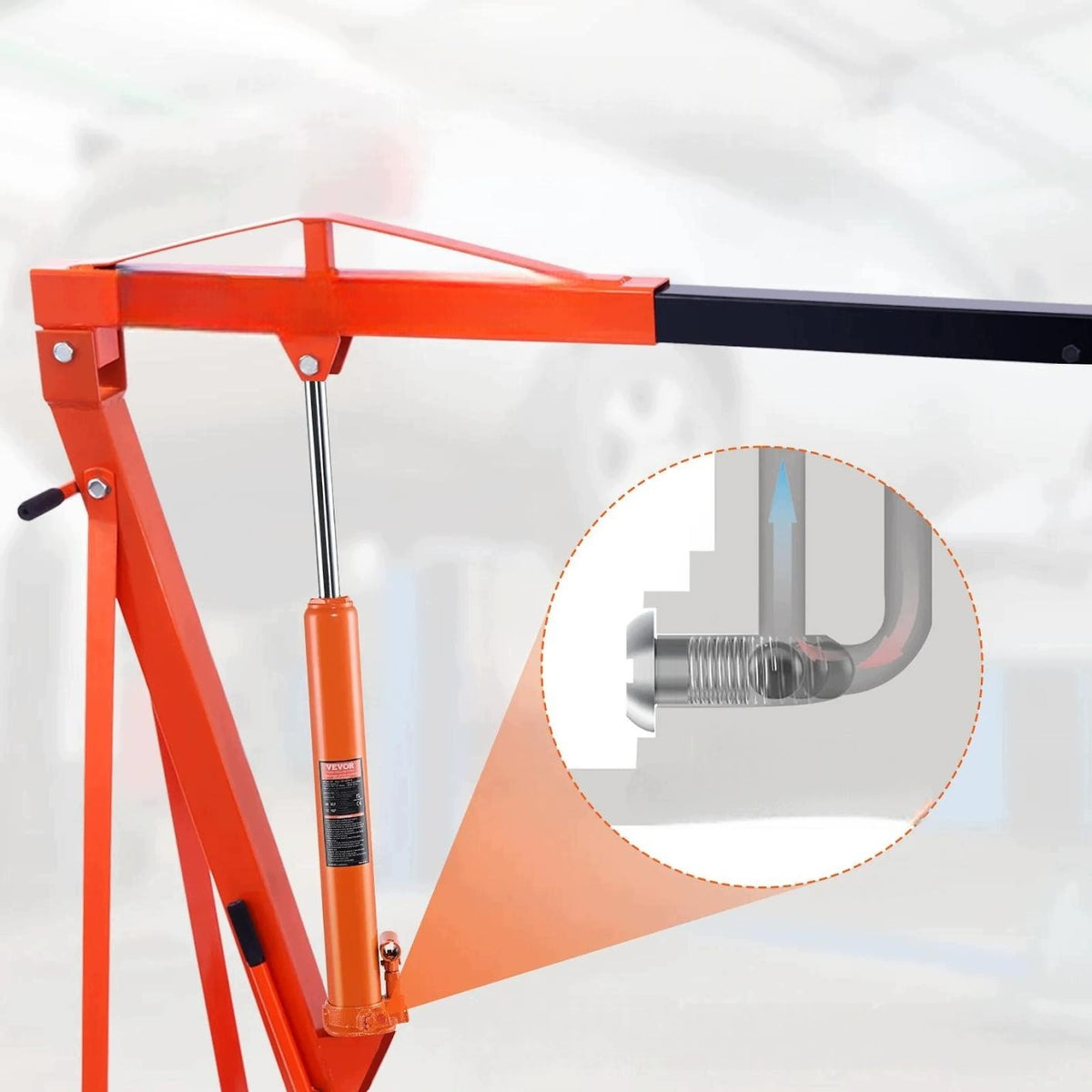 Hydraulic lift long cylinder max 4 t premium single pump Manufacturer code 5907021477673