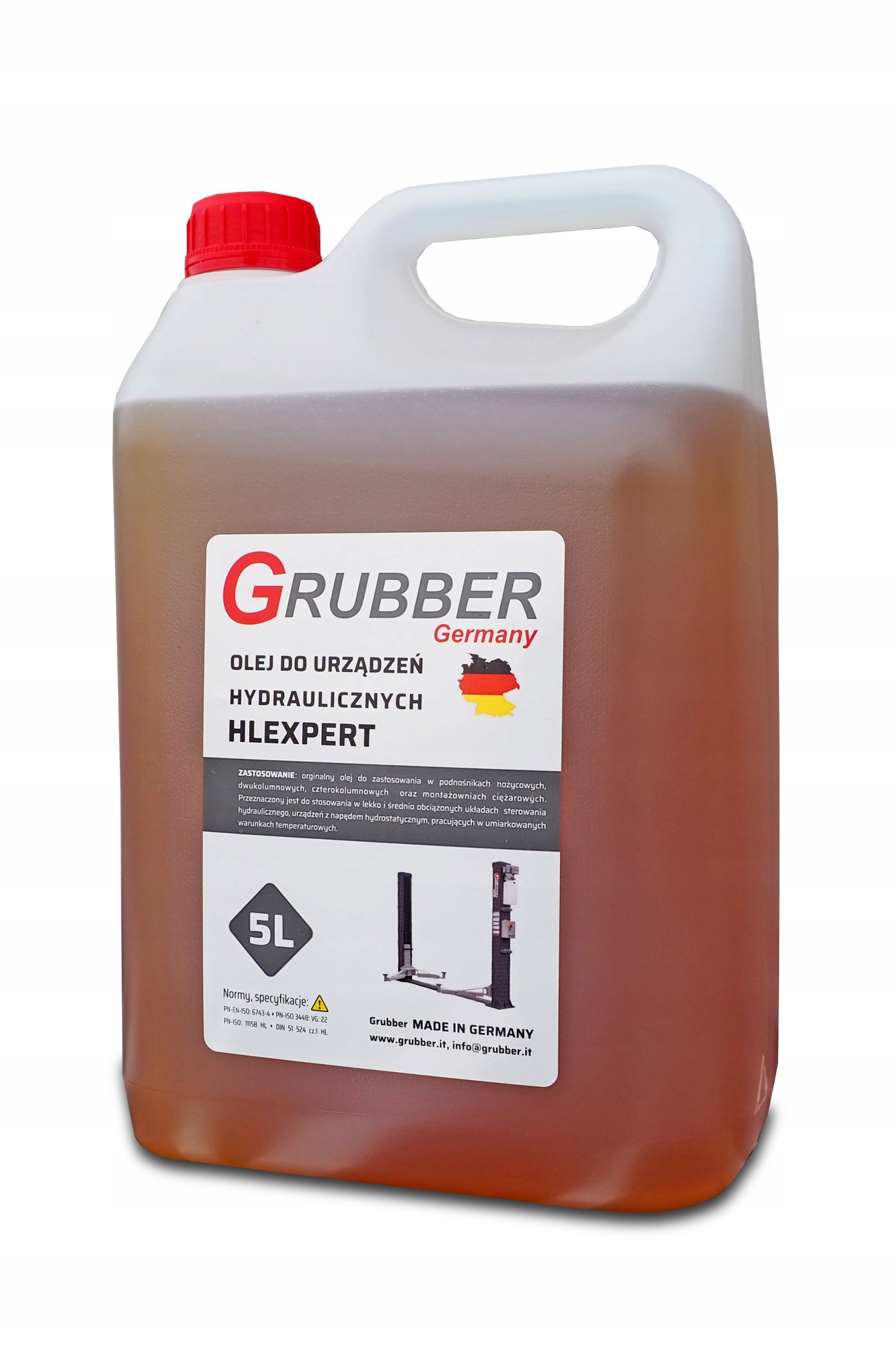 Hydraulic oil for LIFTS HLEXPERT GRUBBER Universal for Workshop