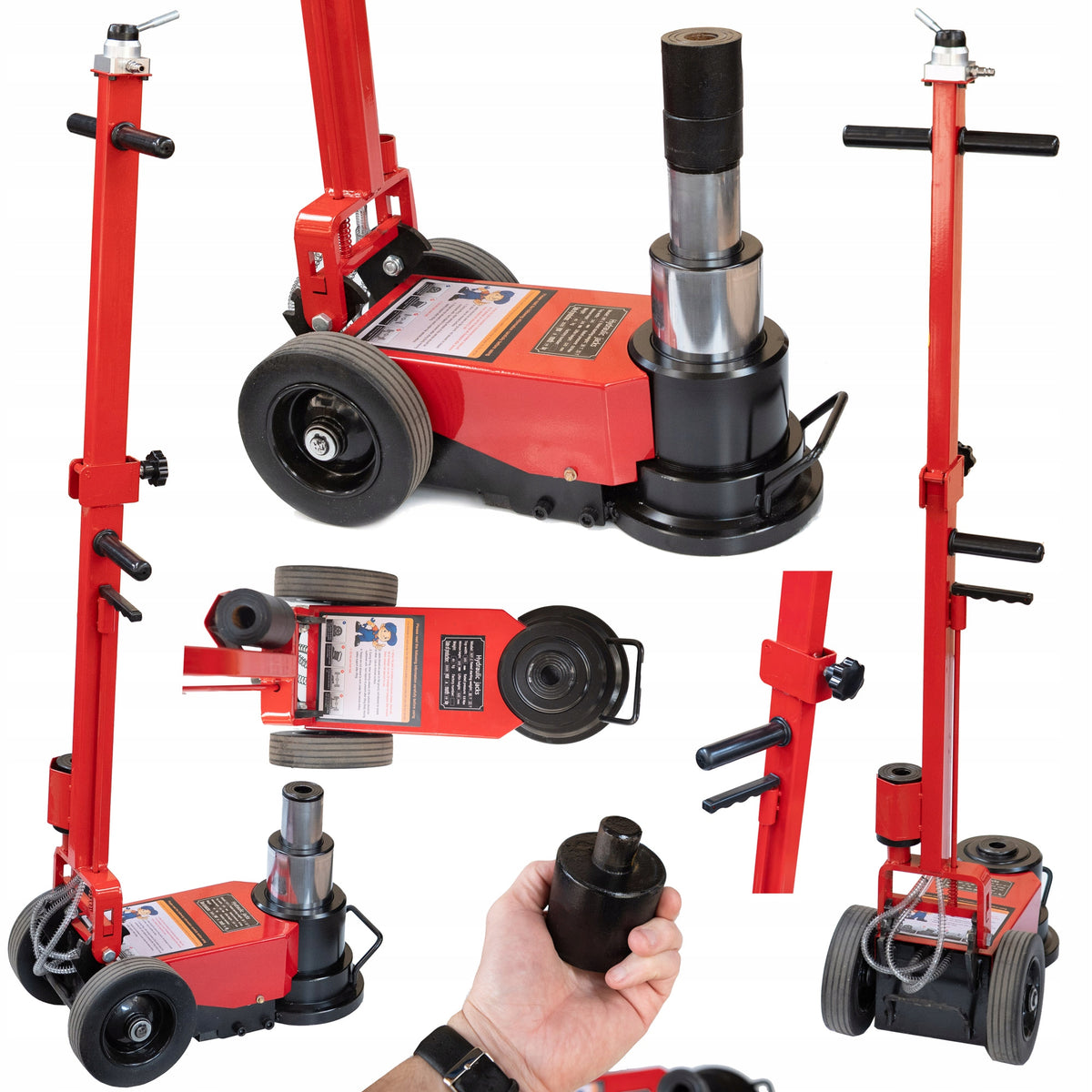 Hydraulic-pneumatic lift 30/15T WRC