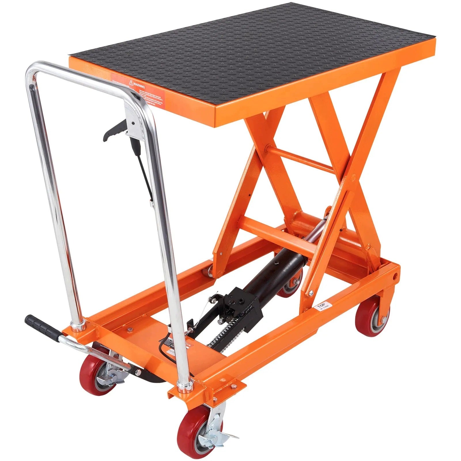 Hydraulic scissor lift truck 500 kg premium workbench 900 mm
