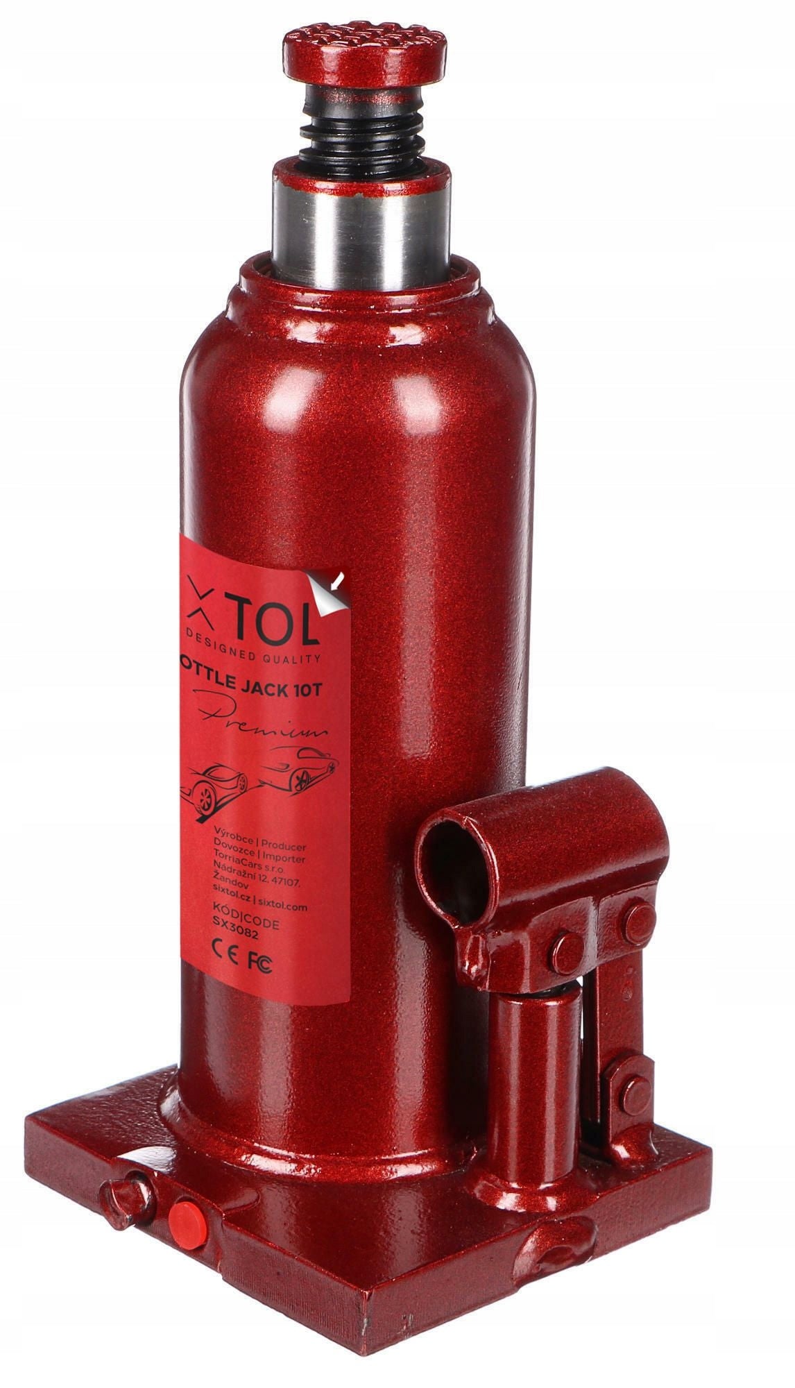 Hydraulický zvedák panenka SX BOTTLE JACK PREMIUM 10T Minimum lifting height 230 mm