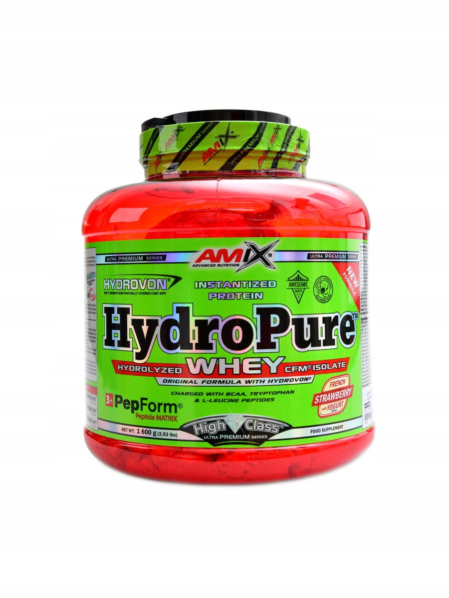 HydroPure hydrolyzed whey protein CFM 2 x 1600 g jahoda s jogurtem Expiration date at least six months from the date of purchase
