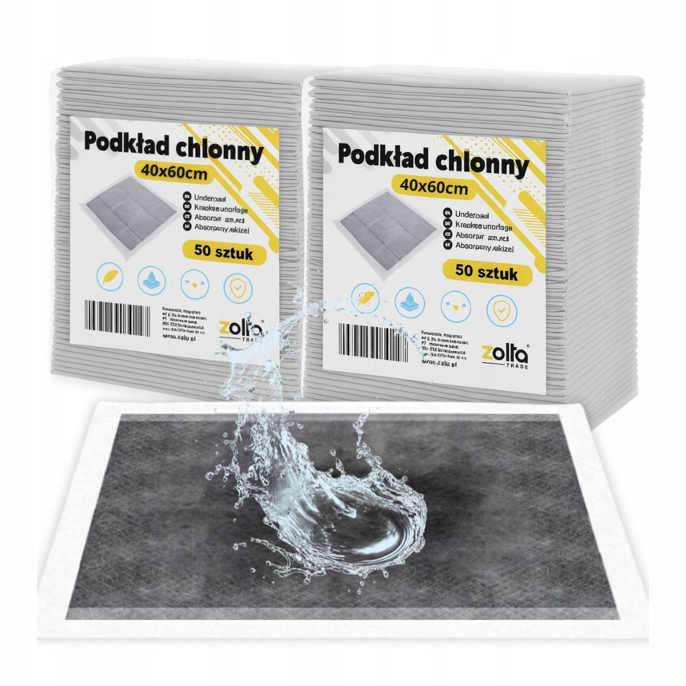 Hygiene pads 60x40 cm 100 pcs anti-hydrogen absorbent changing mats