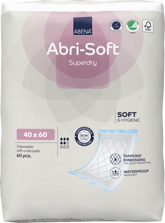 Hygiene pads Abena Superdry 40x60 60 pcs.