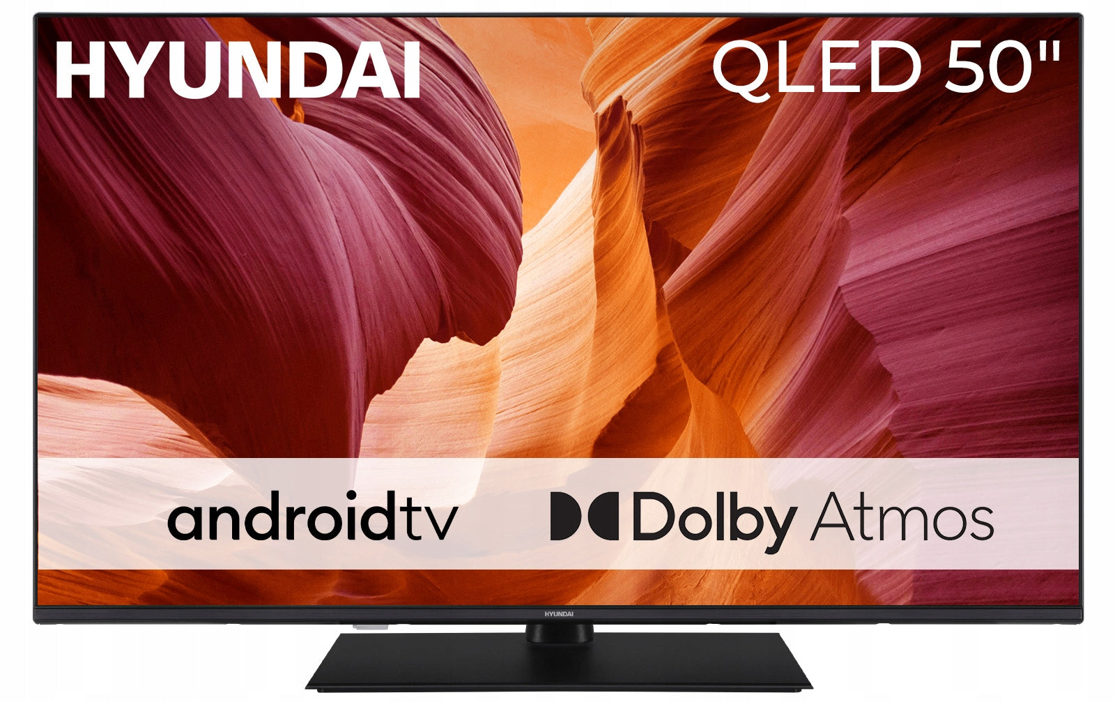 Hyundai QLED 50" TV - QLX50850GSMART ANDROID TV 4K UHD Wifi