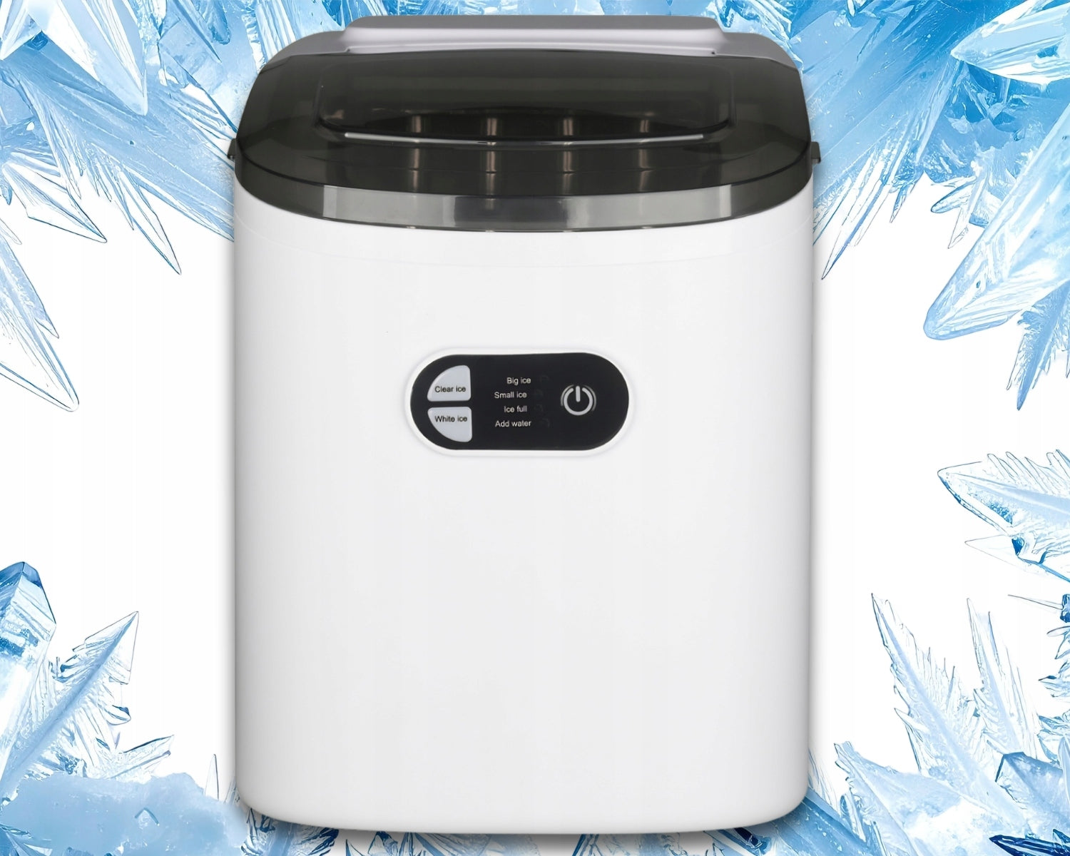 ICE MAKER SMALL HOME EFFICIENT ICE MACHINE 12KG/24H + SPATULA Packaging status original