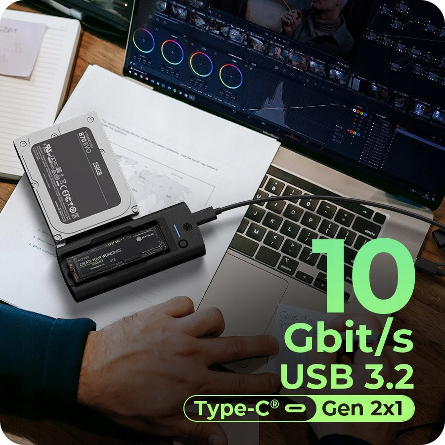 ICYBOX Docking Station IB-180MS-C31 SSD''' & Manufacturer code IB-180MS-C31