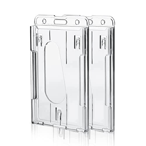 ID HOLDER HARD PLASTIC PROOF CARD 2 PIECES plastic Brand no brand