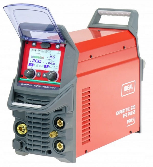 IDEAL EXPERT MIG 220 PFC PULSE Pro5 LCD 200A MIG MAG PULS MMA TIG Brand IDEAL