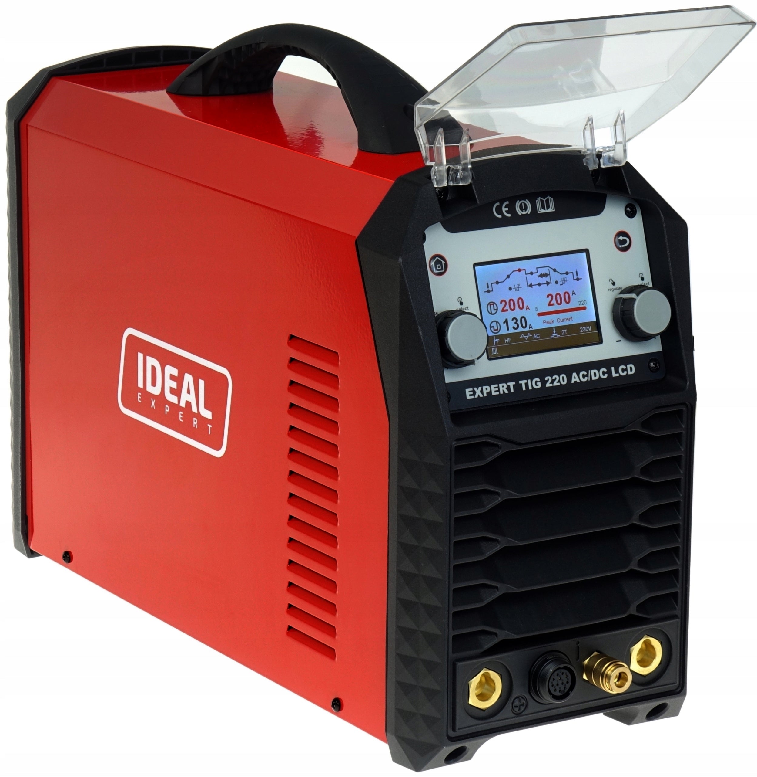 IDEAL EXPERT TIG 220 AC/DC PULSE LCD 230V MMA 220A INVERTER WELDING MACHINE Manufacturer code EXTIG220ACLCD
