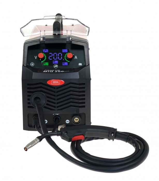 IDEAL TECNO MIG 205 LCD 200A 230V MIG MAG MMA TIG Brand IDEAL