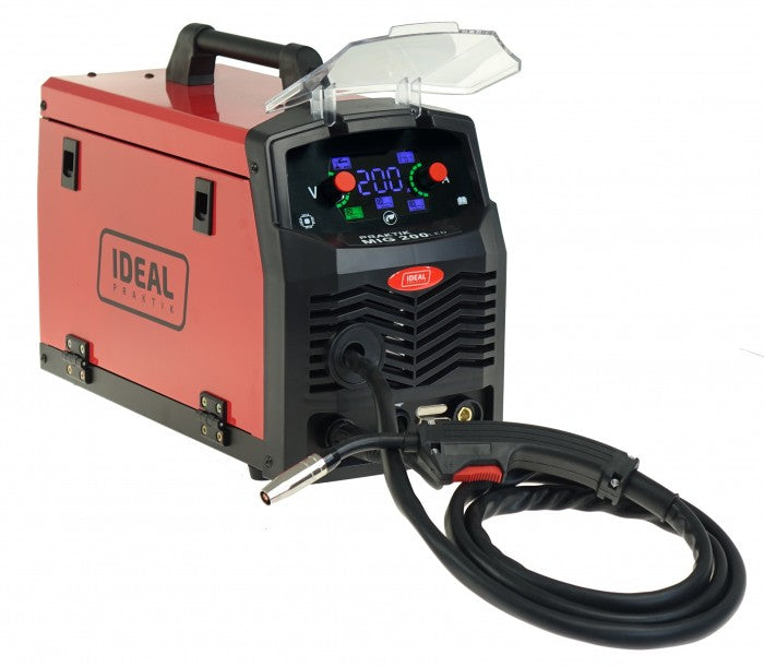 IDEAL TECNO MIG 205 LCD 200A 230V MIG MAG MMA TIG Manufacturer code PMIG200SLED