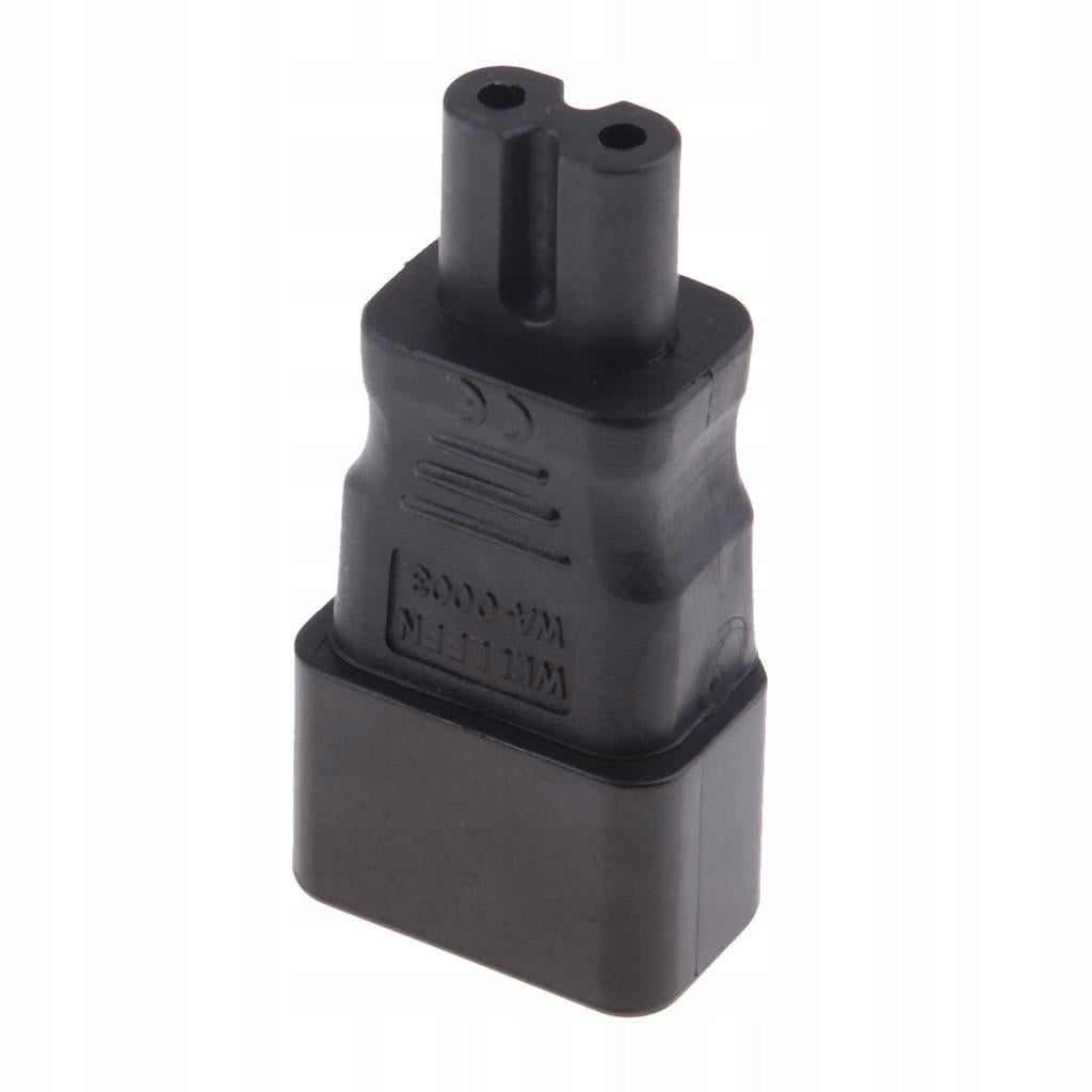 IEC 320 C14 To Fe C7 Adapter Converter Connector with plug Supply Manufacturer code 02368007985