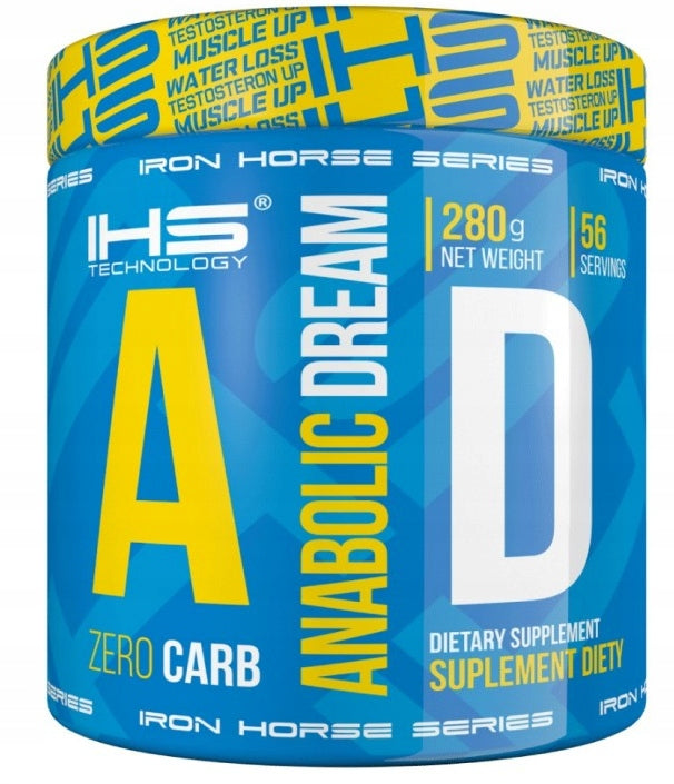 IHS ANABOLIC DREAM Orotate Malate Pyruvate Tri Creatine 280G Orange