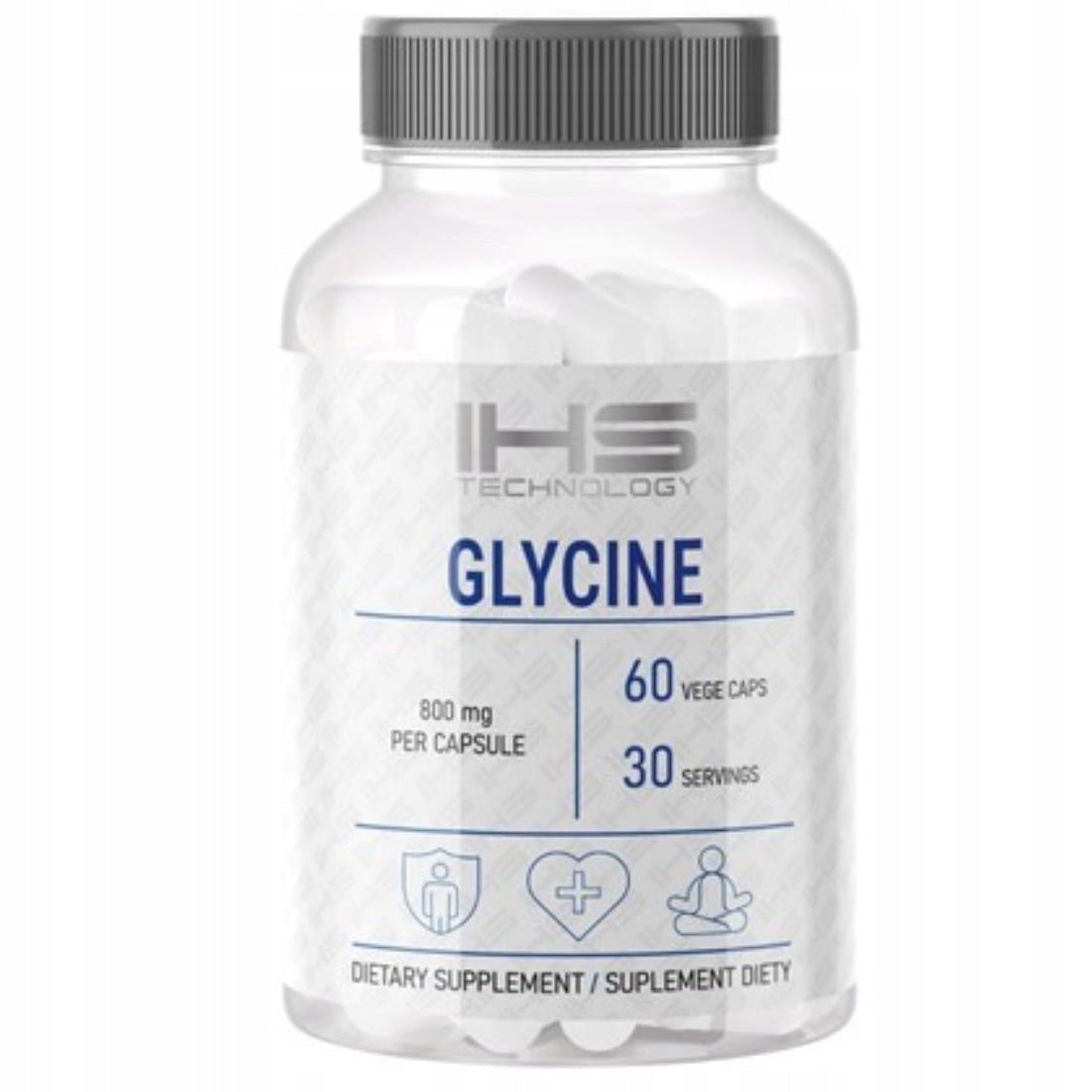 IHS Glycine 60 vege caps.