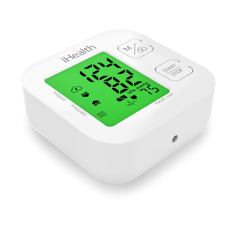 IHealth | Track | KN-550BT | White/Blue | Calculation of blood pressure (s Packaging status original