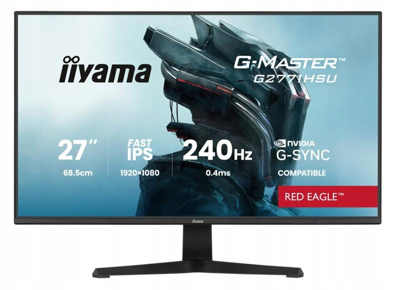 IIYAMA G-Master G2771HSU-B1 Red Eagle 27 FHD IPS 0.4ms 240Hz G-Sync Monitor