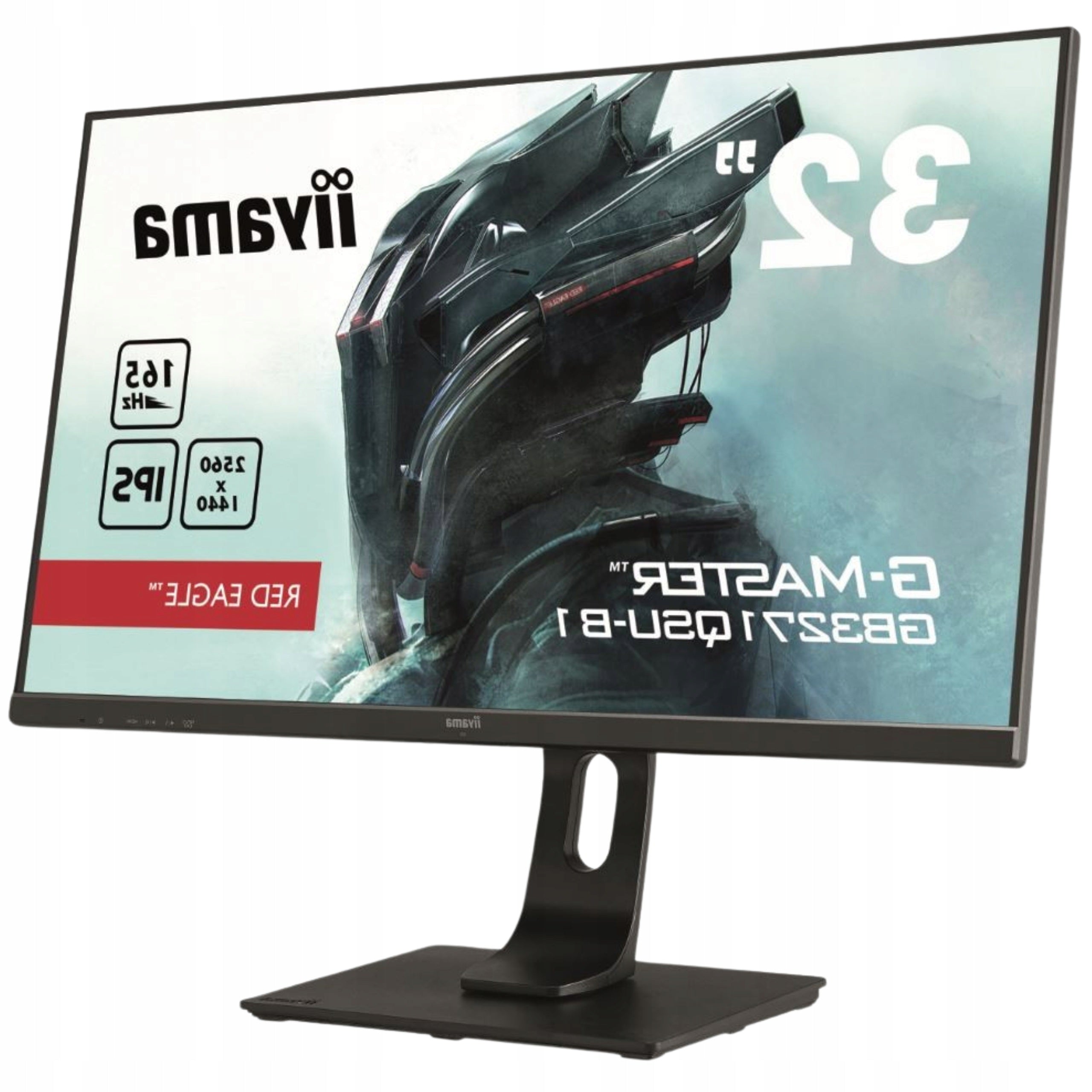 IIyama G-MASTER GB3271QSU-B1 LED monitor; 32 "2560 x 1440 px IPS/PLS 1 ms