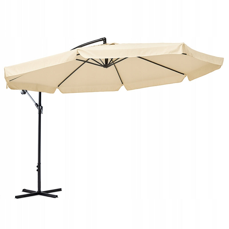 IKAR-BL-EC ECRU FOLDING GARDEN UMBRELLA WITH BOOM + COVER EAN (GTIN) 5905186132710
