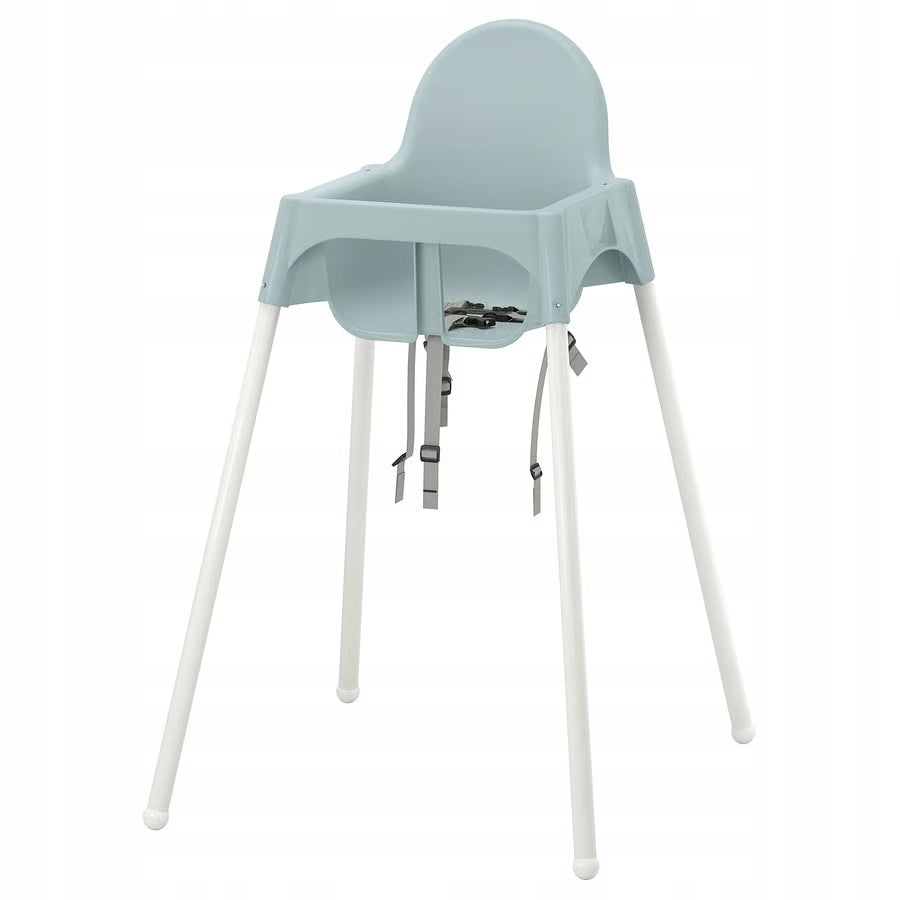 IKEA ANTILOP Highchair, grey-blue/white