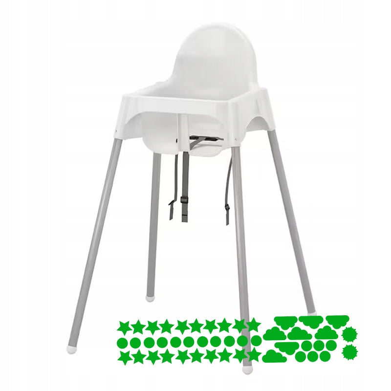 IKEA ANTILOP LEGS FOR CHAIR, CHAIRS, white /4 pcs. Packaging status original
