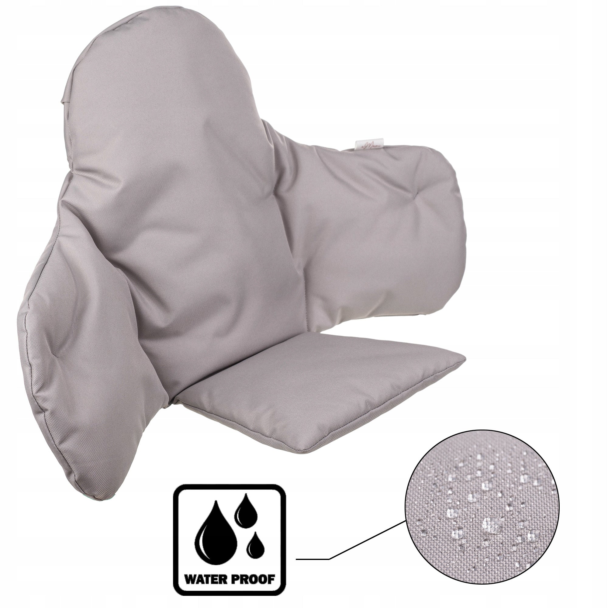 IKEA Antilop Chair Cushion GREY aMami Handmade Waterproof Brand aMami