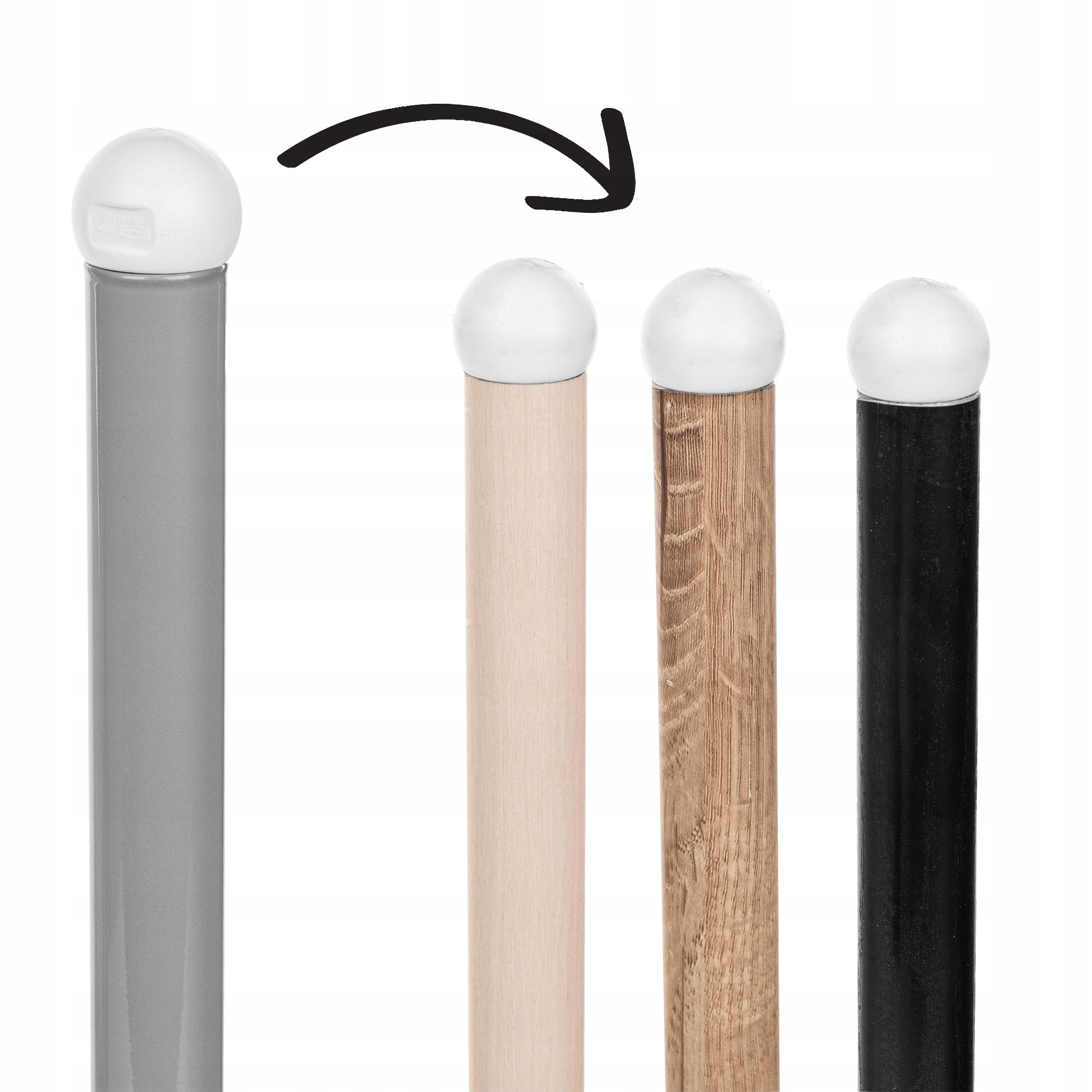 IKEA Antilop Chair Leg Veneer in PINE aMami Manufacturer code okleina sosna na nogi do krzesełka antilop