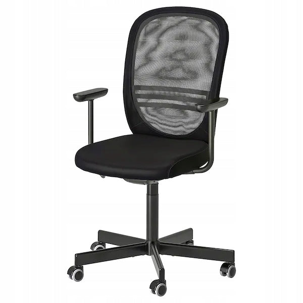 IKEA FLINTAN Office chair armrests black