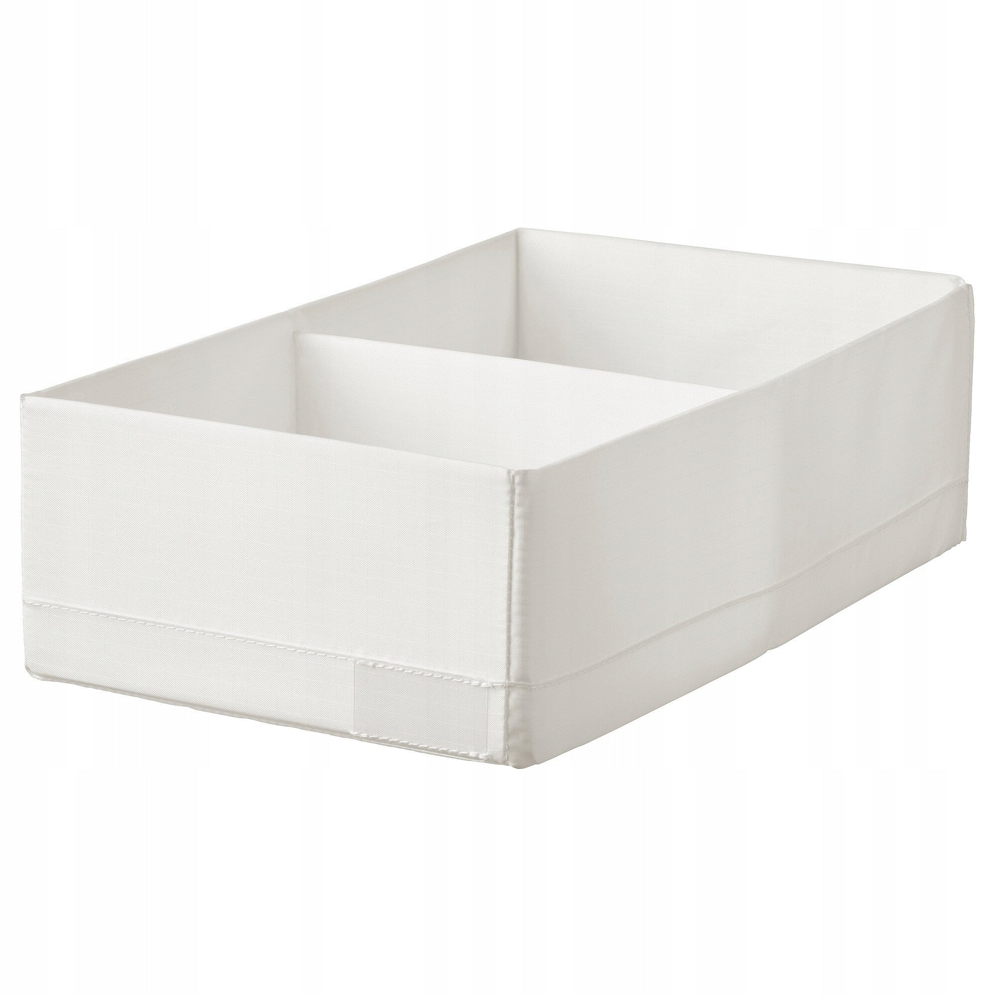IKEA KNOCK BOX WITH COMPARTMENTS 20x34x10 WHITE