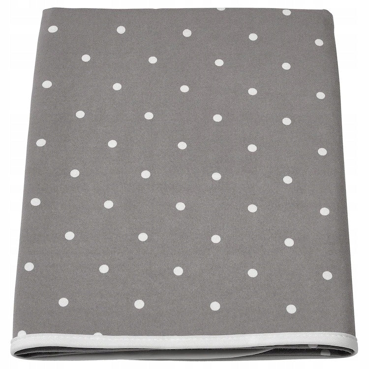 IKEA LEN Changing mat 90x70 cm GREY WITH DOTS Manufacturer code 604.539.13