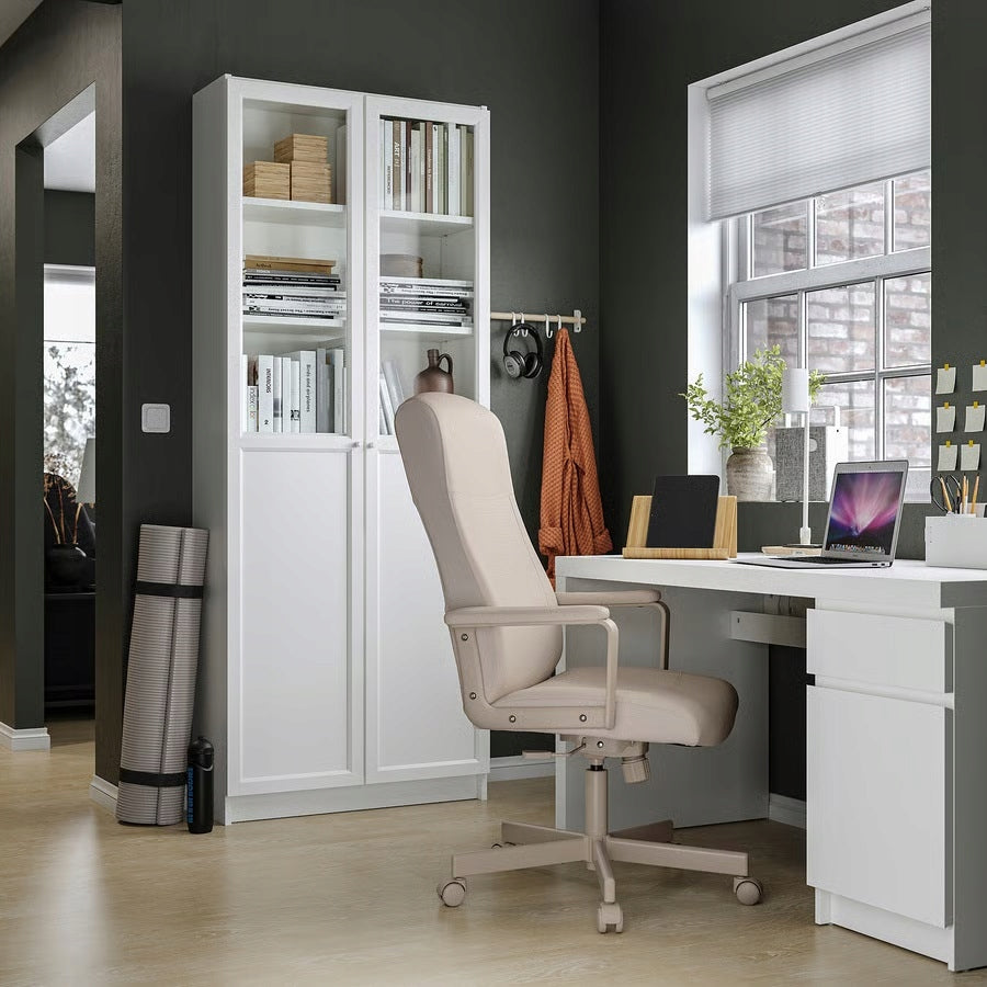 IKEA MILLBERGET Office chair swivel chair, Murum beige Brand IKEA