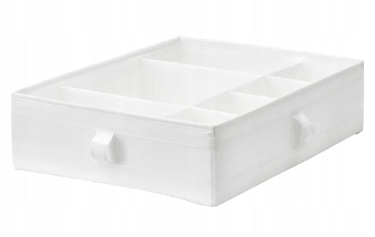 IKEA SKUBB ORGANIZER CONTAINER BOX WITH COMPARTMENT