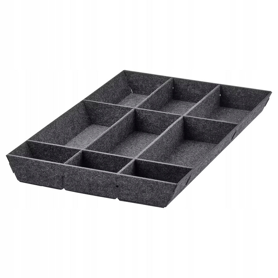 IKEA UPPDATERA Adjustable Drawer Organizer, Grey, 40 cm