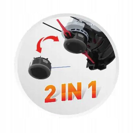 IKRA Lawn trimmer 20 V IART 2025 2Ah 2in1 Packaging status original