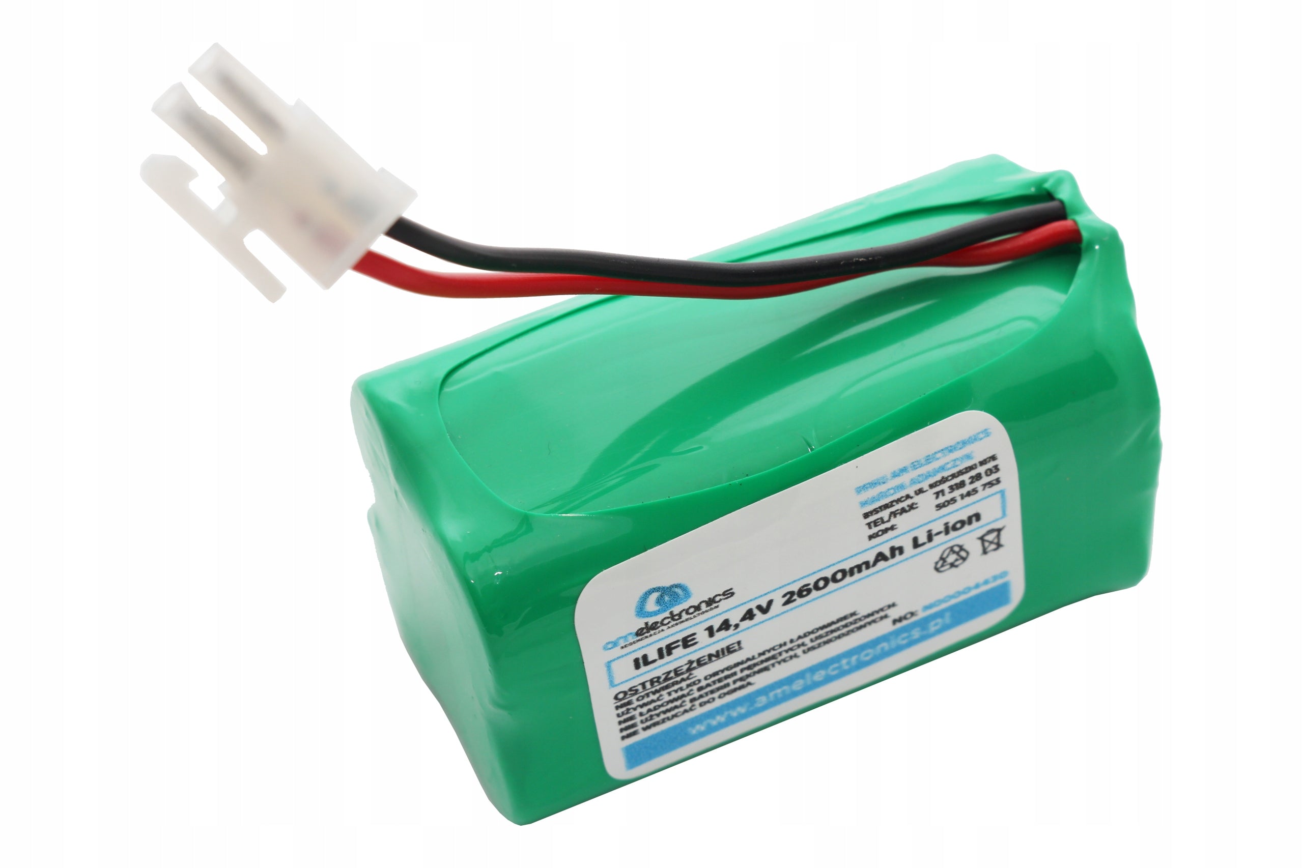ILIFE 14,4V 2600mAh LI-ION VACUUM CLEANER AKU BATTERY