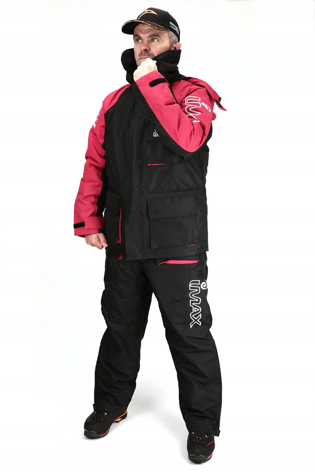 IMAX THERMO SUIT RED BLACK-XXL