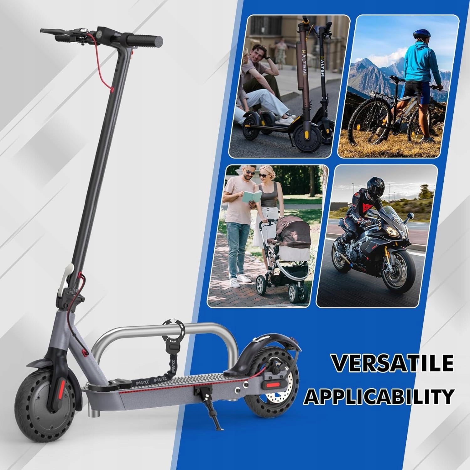 IMAYCC Electric Scooter Clasp Bike Handcuff Anti-theft Manufacturer code AD244