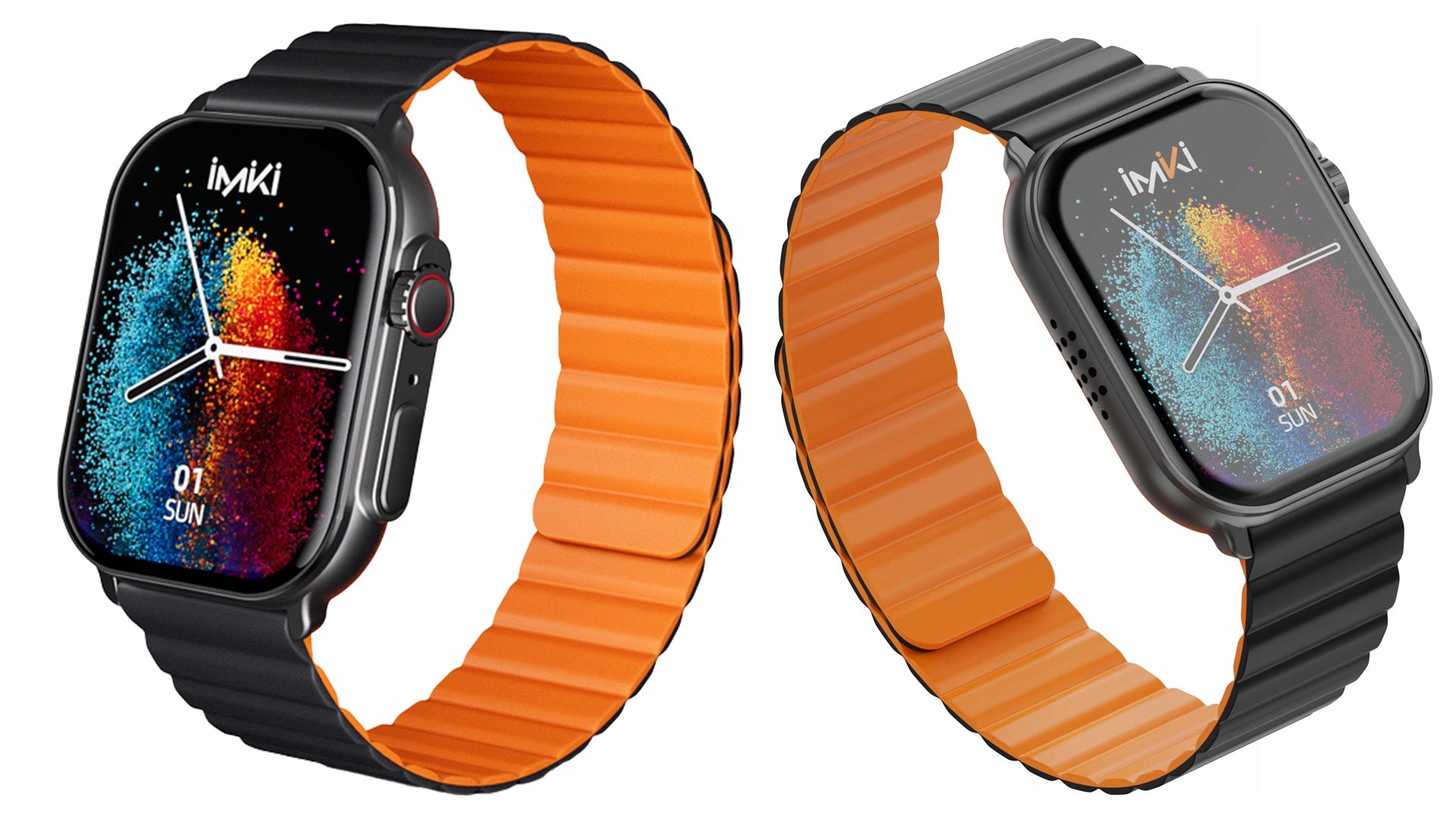 IMIKI SF1 Smartwatch 2,01" SMART running watch CONNECTIONS Color black