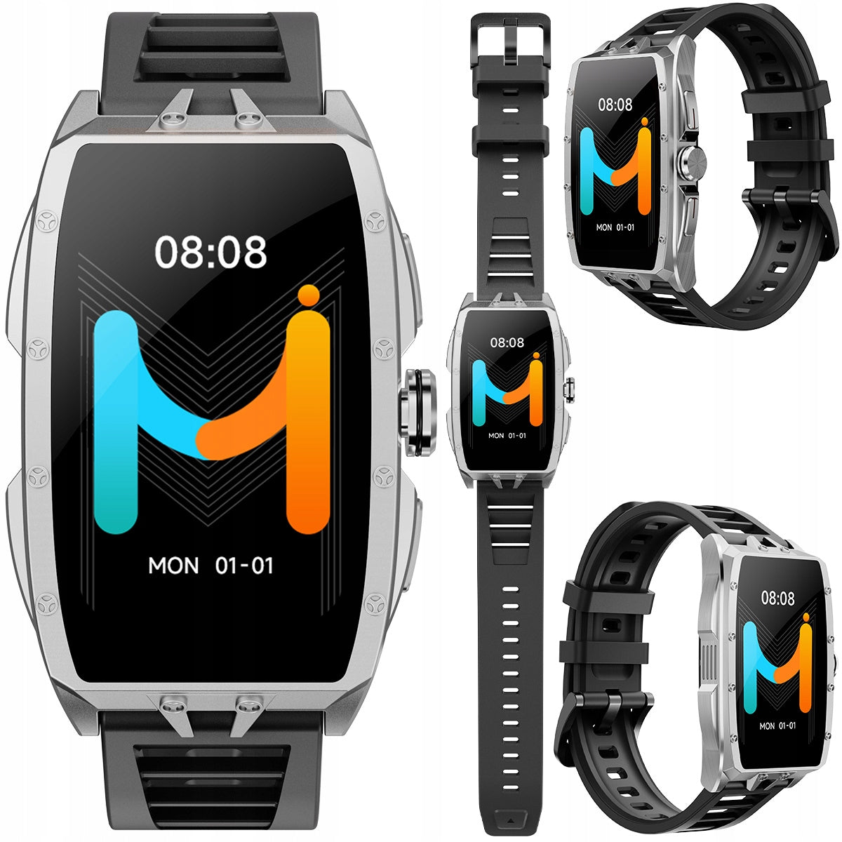 IMIKI Smart Watch Master Band MB1 Silver Sports Running Watch