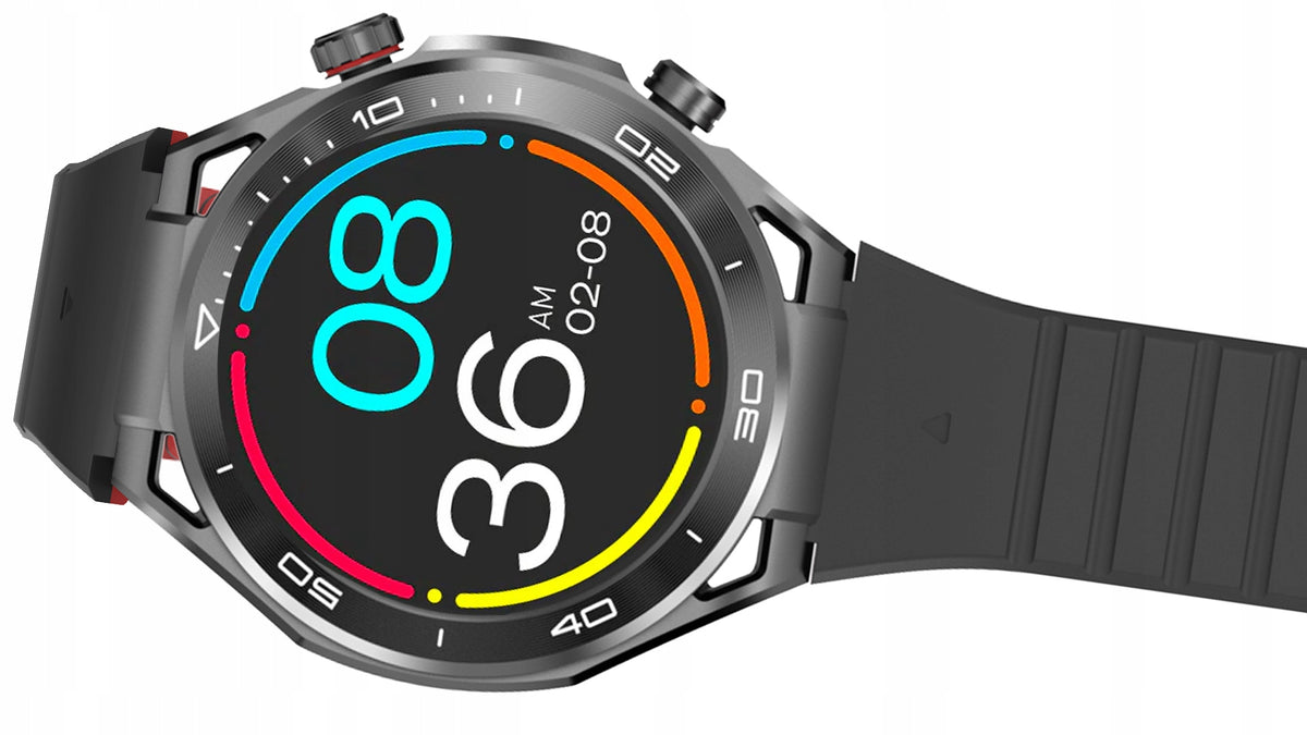 IMIKI Xplorer Active Black Smart Watch Sports Running Watch Brand Imiki