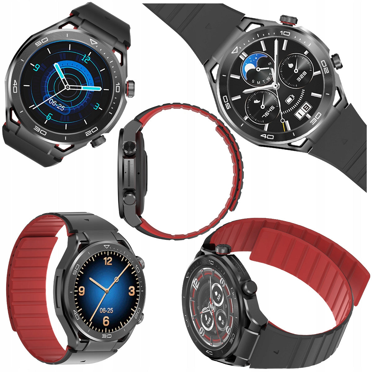 IMIKI Xplorer Active Black Smart Watch Sports Running Watch