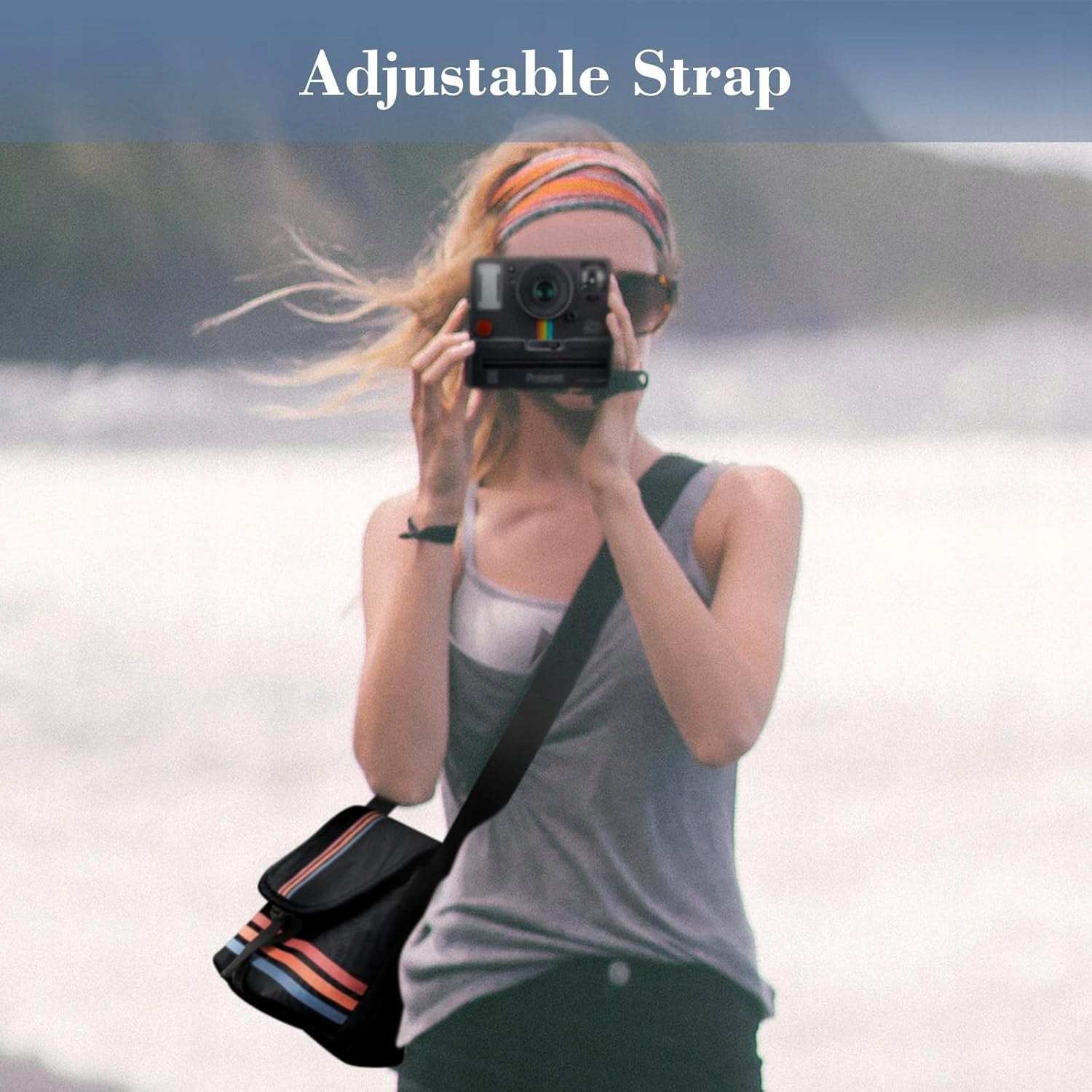 IMMEDIATE CAMERA PROTECTIVE CASE WITH GOSSIP GEN 2 AND TYPE Model Polaroid Now/Now+ Gen 2 I-Type